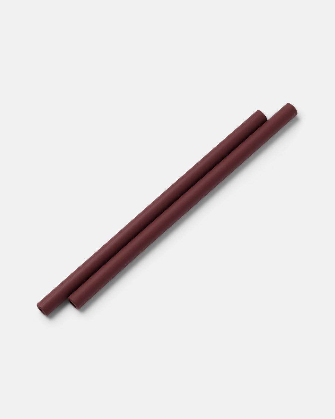 Silicone Straws Black Cherry