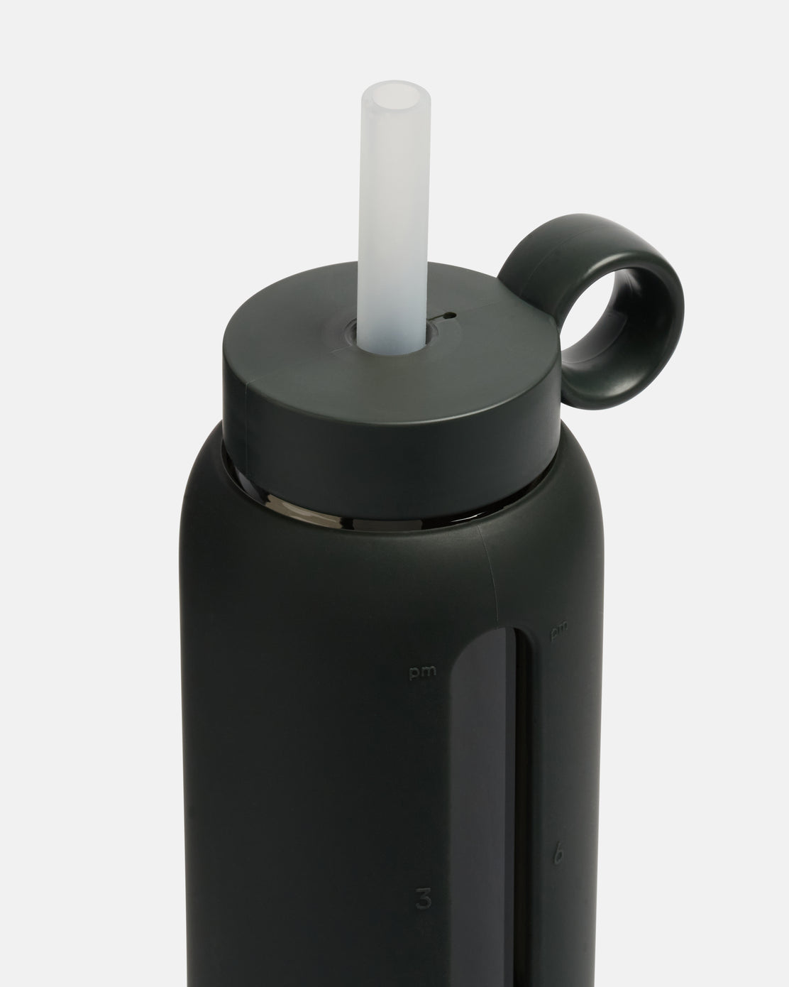 21oz Straw Carry Cap Black
