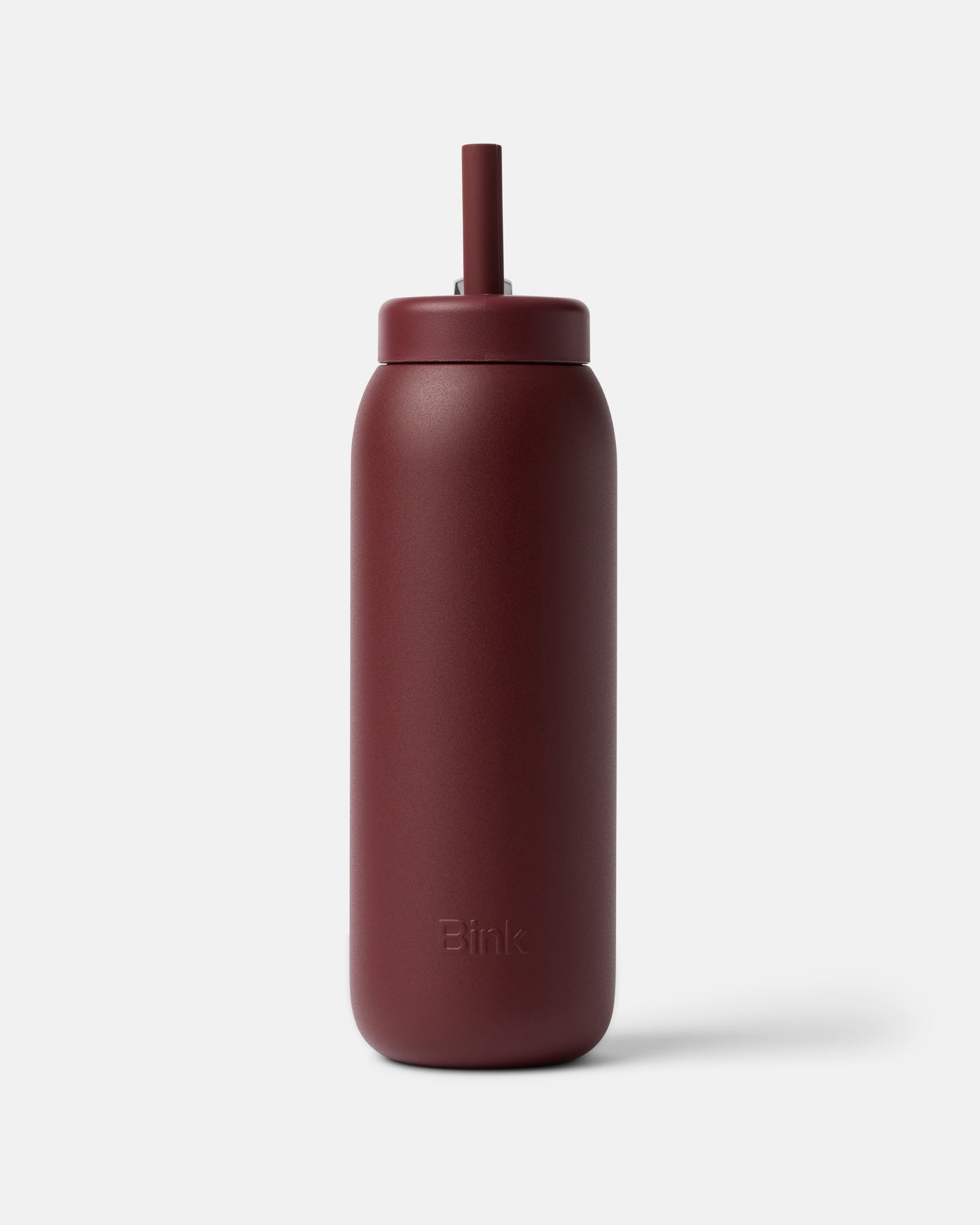 Stainless Straw Cap 24oz Black Cherry