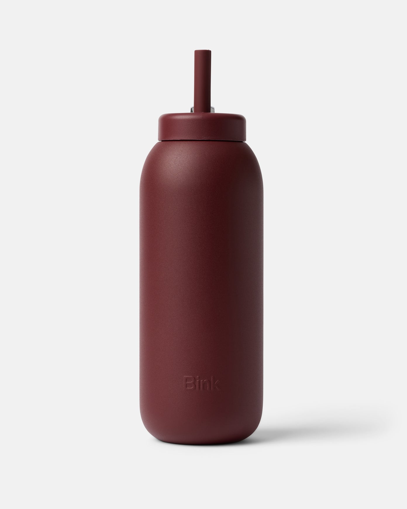 Stainless Straw Cap 32oz Black Cherry
