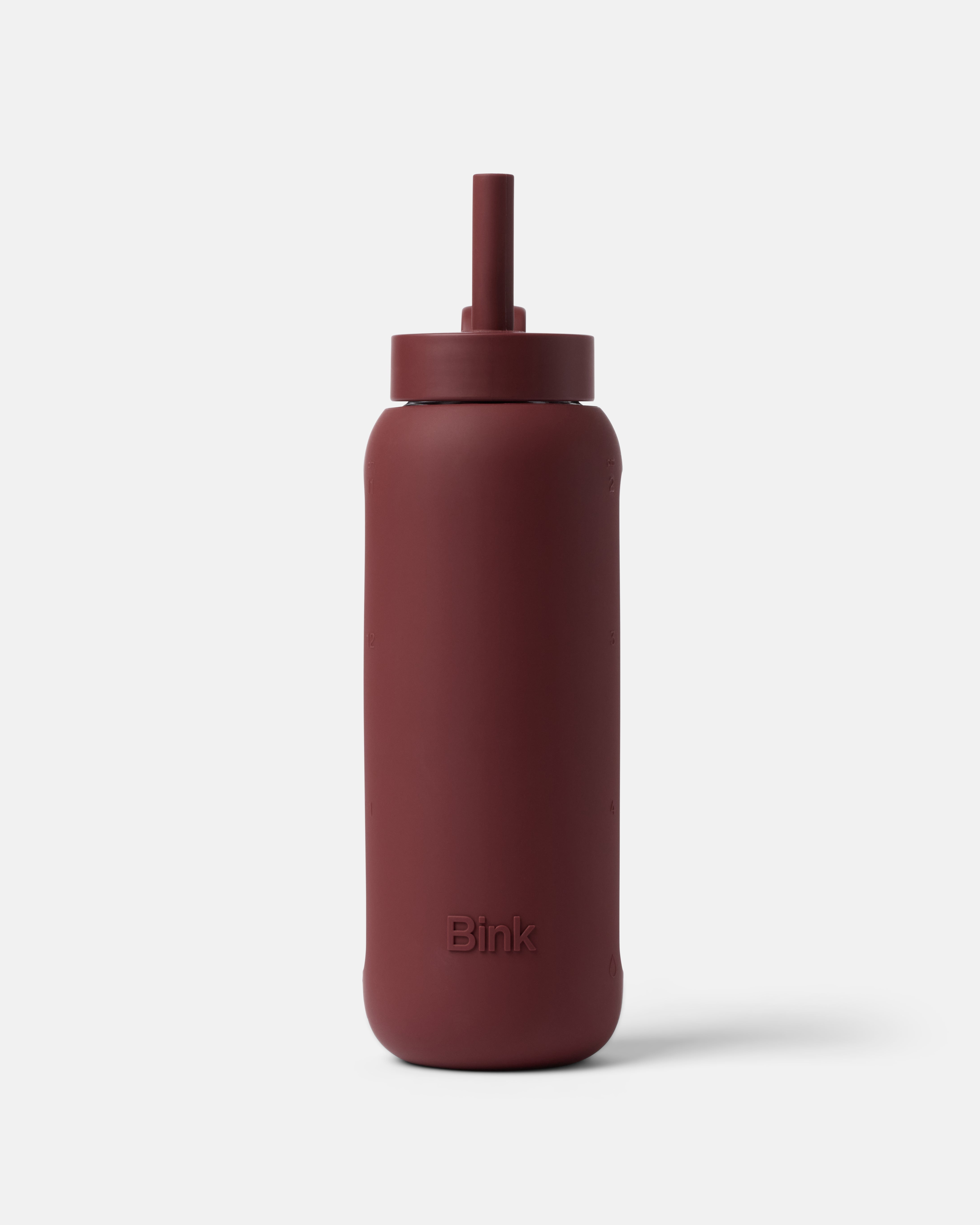 Day Bottle Straw Cap 21oz Black Cherry – Bink