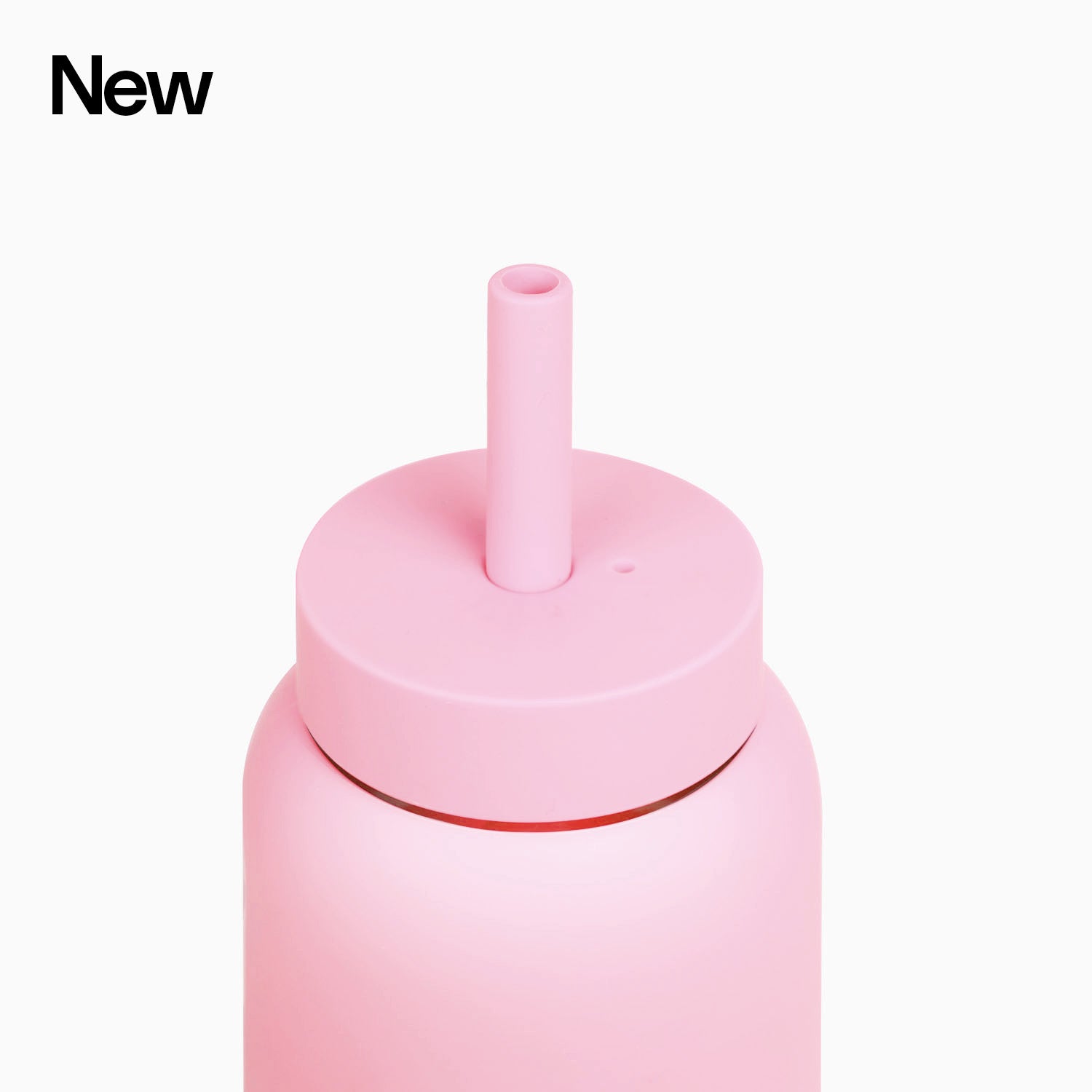 Round Straw Cover Cap Silicone Straw Lid