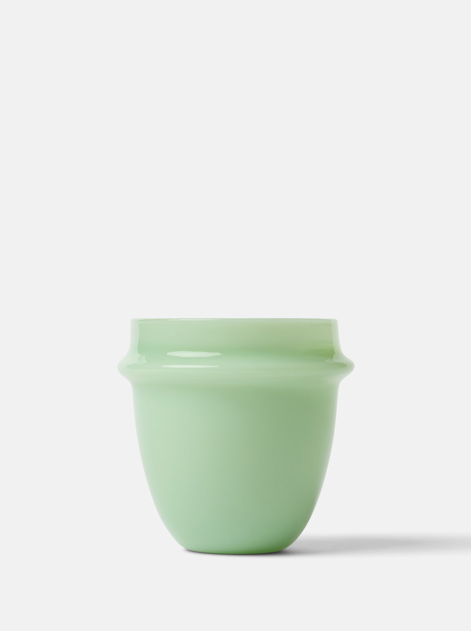 Insulated Glass Cup 10oz Mint