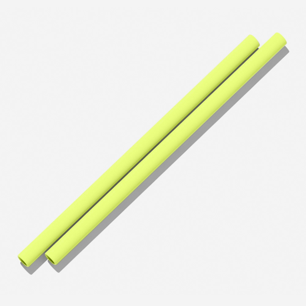 Silicone Straws (2 pack)