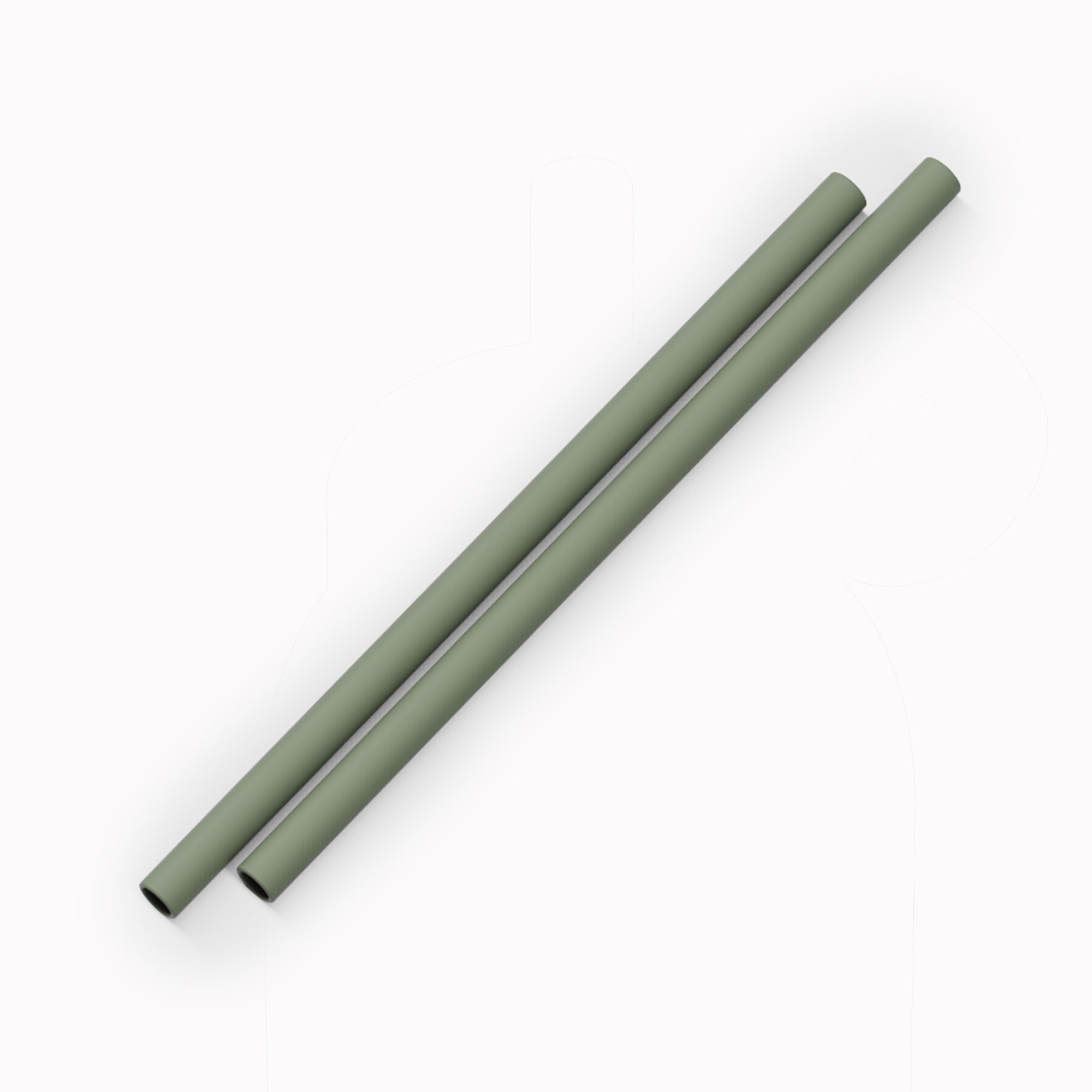 Silicone Straws (2 pack)